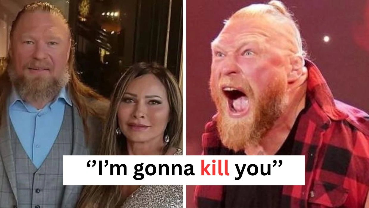 Brock Lesnar threatened to kill former WCW Champion following his telephonic conversation with Sable